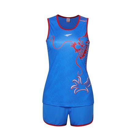T1511-T1512男女排球服龙纹国潮元素设计款
